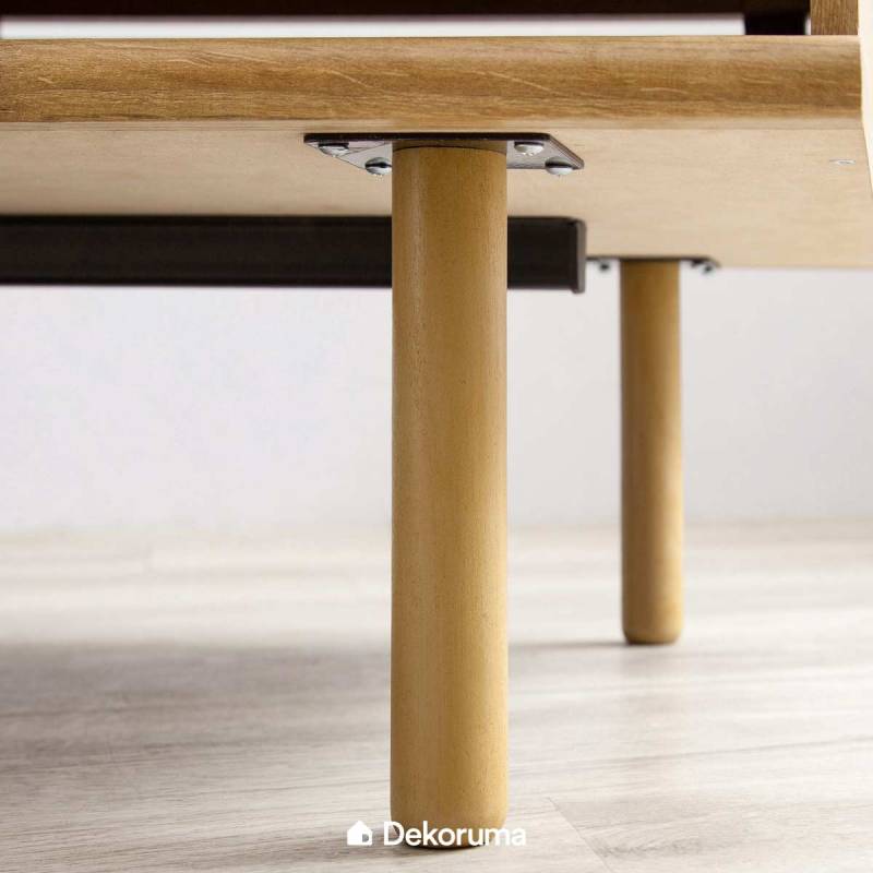 Jual Dekoruma Kyoto Meja Ruang Tamu Minimalis Dengan Lemari Pintu Geser Coffee Table With Sliding Door Cabinet Online Oktober 2020 Blibli Com