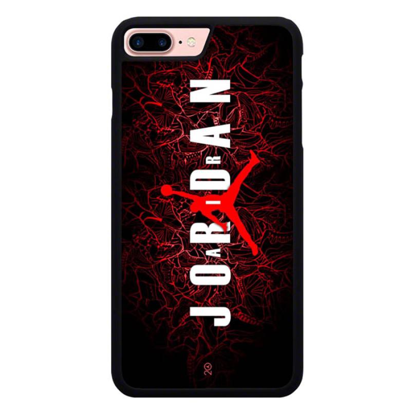 Jual Casing Hardcase Iphone 7 Plus Air Jordan Red Wallpaper J0073