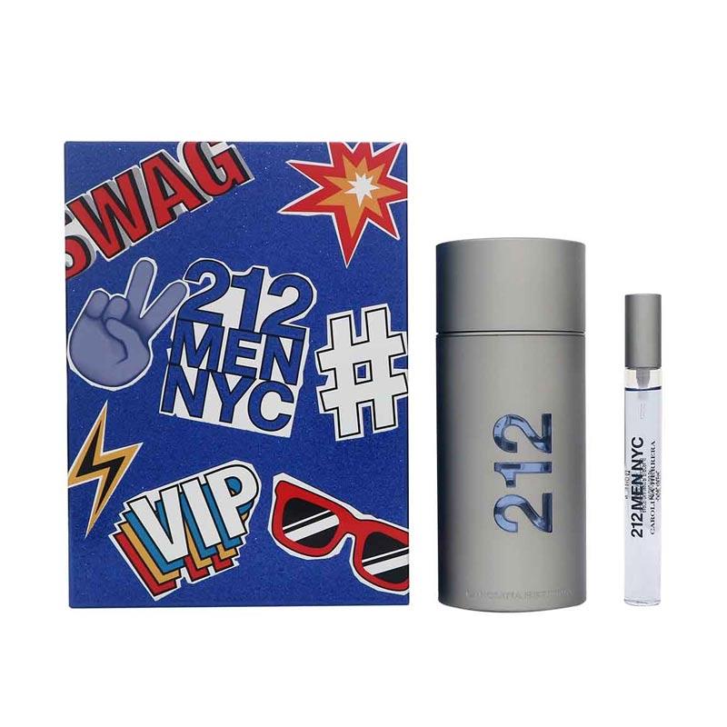 carolina herrera 212 men gift set