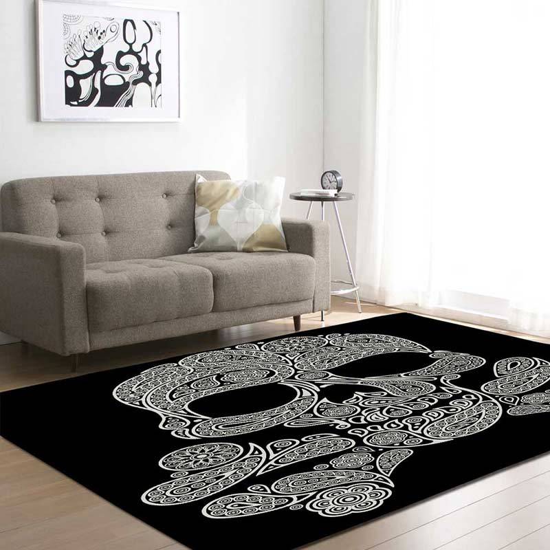 Jual H Ikea 6 Halloween 3d Skull Area Rug Party Decorative Kid Room Play Pad Baby Crawling Flannel Game Mat Carpet For Living Room 1x1 5m Online September 2020 Blibli Com
