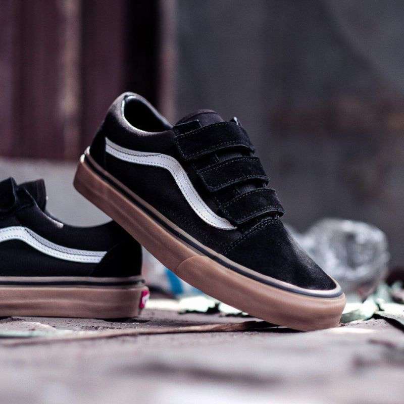 Sepatu vans velcro on sale