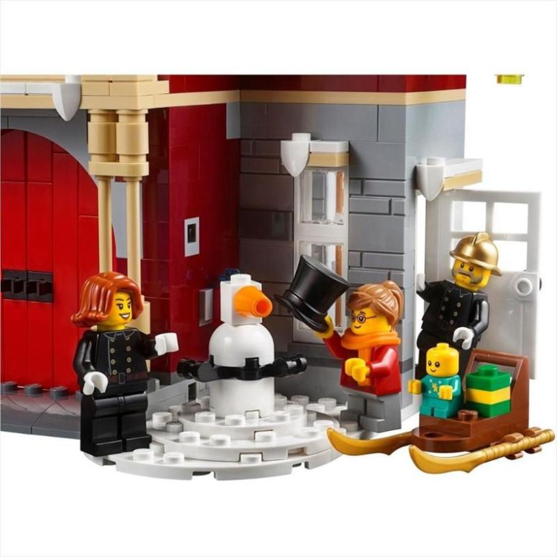lego winter village fire station 10263