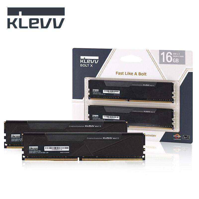 Dual Channel Klevv Bolt X 16gb 3200mhz Ddr4 Klevv 16gb 8x2 Ddr4