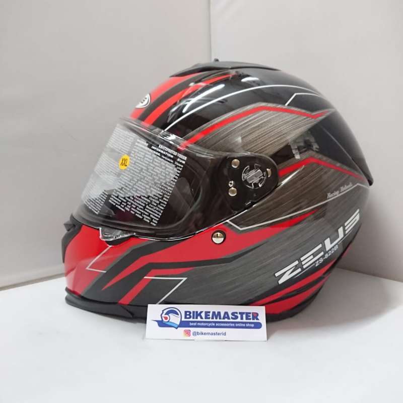 Motorcycle Helmet Casco Zeus Integral Helm Zeus ZS-822 Black AO21