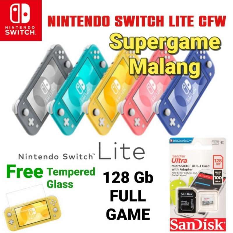 Jual Nintendo Switch Cfw Lite 128 Giga Di Seller Supergame