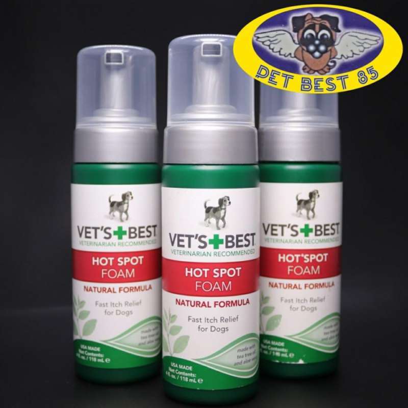 Vet's best sales hot spot foam