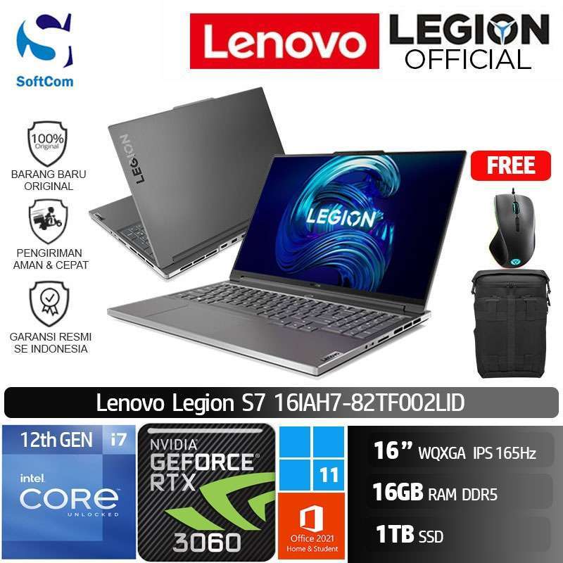 Lenovo Legion S7 /RTX3060/Core 明るい i7 12700