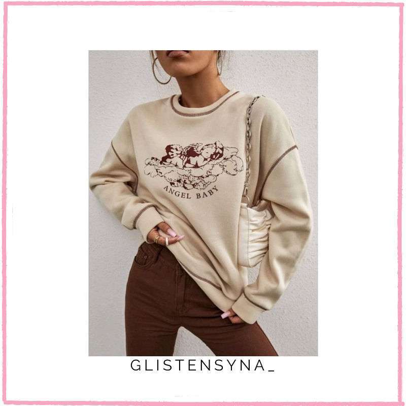 Jual Sweater Jaket Pria Wanita Angel Baby Crewneck Sweater Sweater Oversize Sweater Wanita Korean Style Di Seller Glistensyna Padamulya Kab. Bandung Blibli