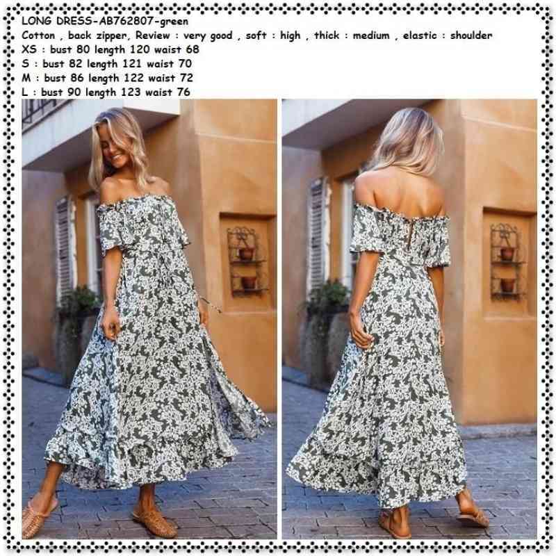 Long best sale dress sabrina