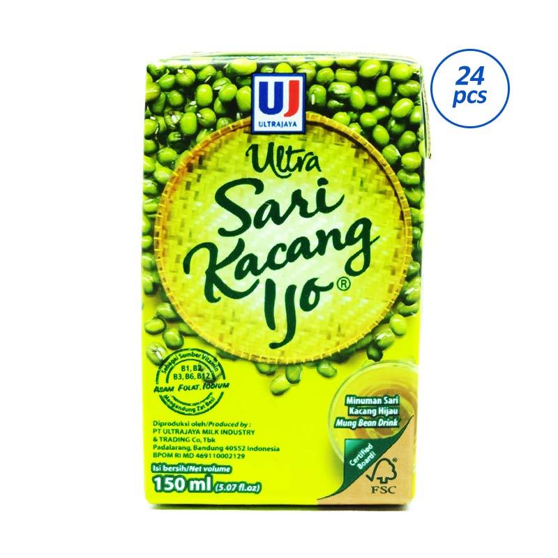 Jual Ultra Jaya Minuman Sari Kacang Ijo 150 Ml 1 Dus 24 Pcs Online Oktober 2020 Blibli Com