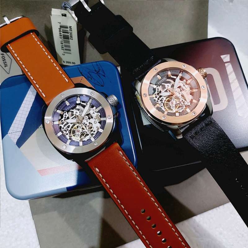 Promo Fossil Me3082 Me3135 Jam Tangan Pria Original Automatic Free Tinbox Me3135 Brown Leather Diskon 37 Di Seller Markasfashionjam Perak Timur Kota Surabaya Blibli