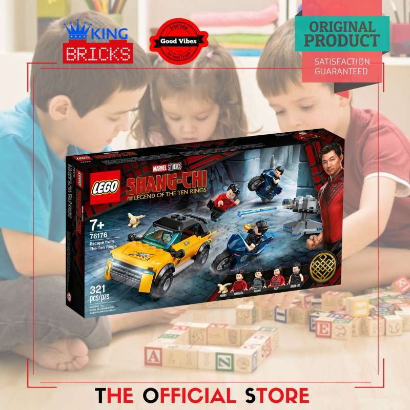 Jual LEGO Original Marvel Super Heroes 76176 Escape From The Ten