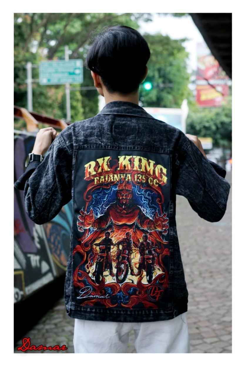 Jaket on sale jeans motor