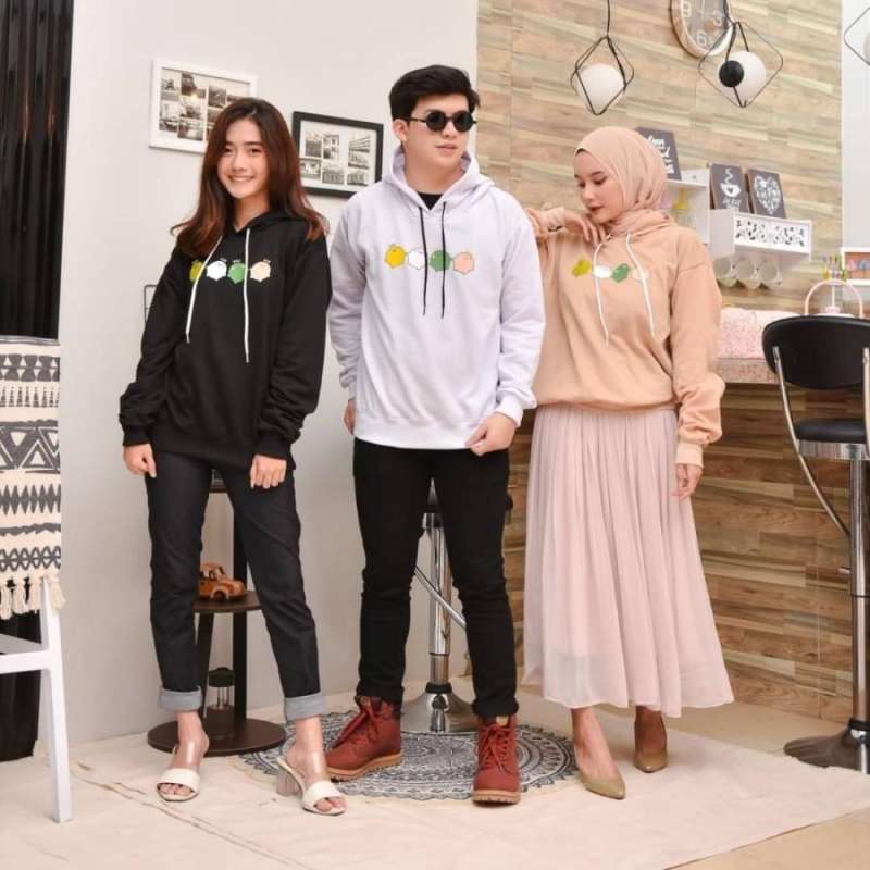 Jual Hoodie Sweater Unisex Little Duck Hoodie Couple Premium