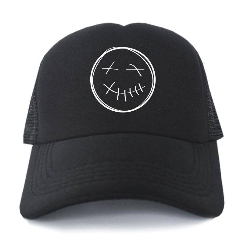 Jual Indoclothing Travis Scott Emoji Logo Topi Trucker Unisex Online November 2020 Blibli Com