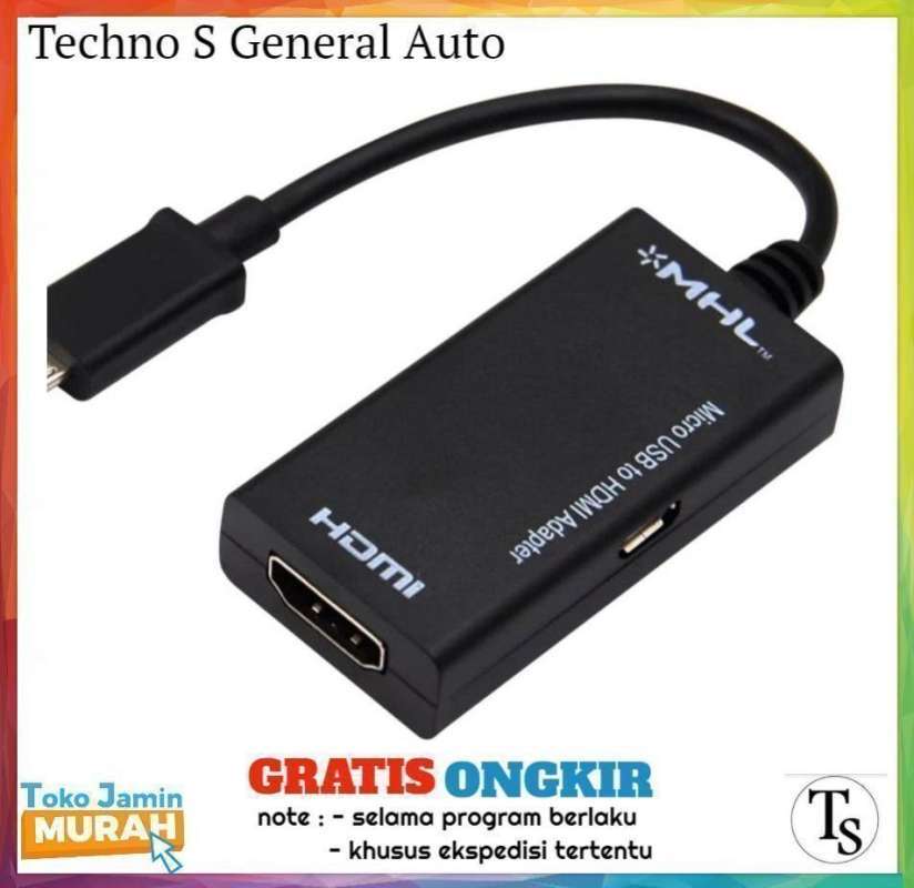 Kabel MHL HDMI Smartphone ke TV LED LCD Micro USB to HDMI MHL
