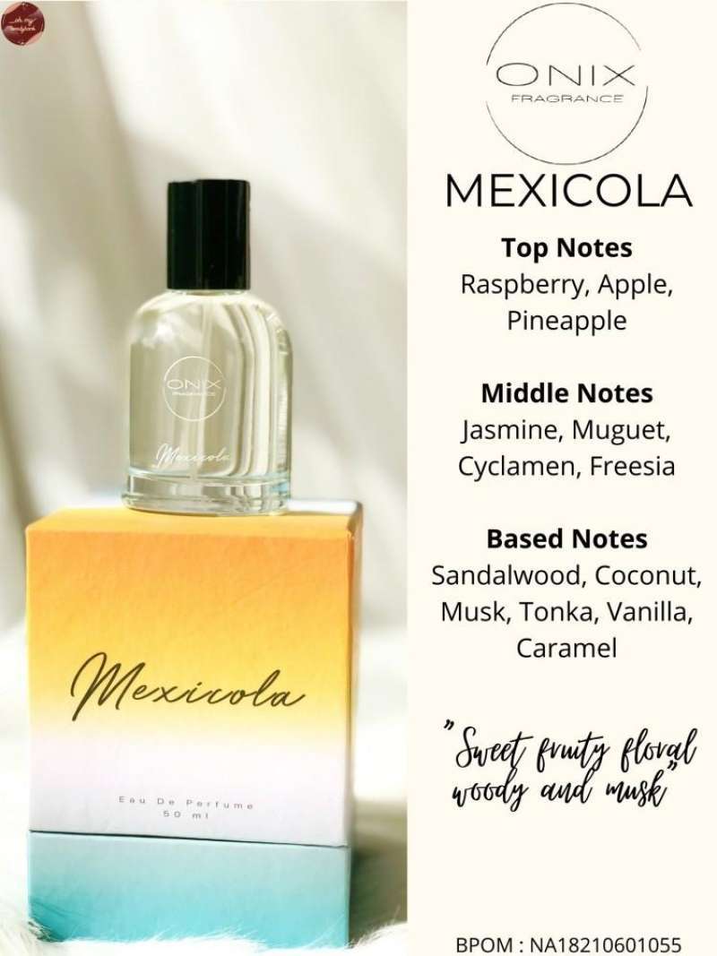 Jual Parfume Onix Mexicola Eau De Parfume 50ml di Seller