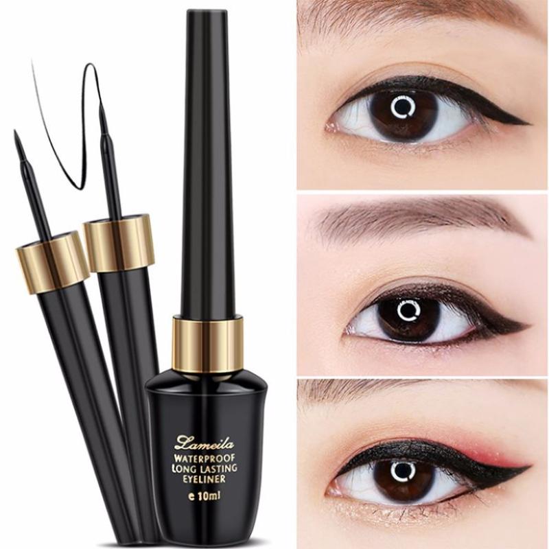 Jual Eds Lameila New Beauty Makeup Cosmetic Black Waterproof Eyeliner Liquid Leopard Eye Liner Pen Pencil 10ml Online November 2020 Blibli
