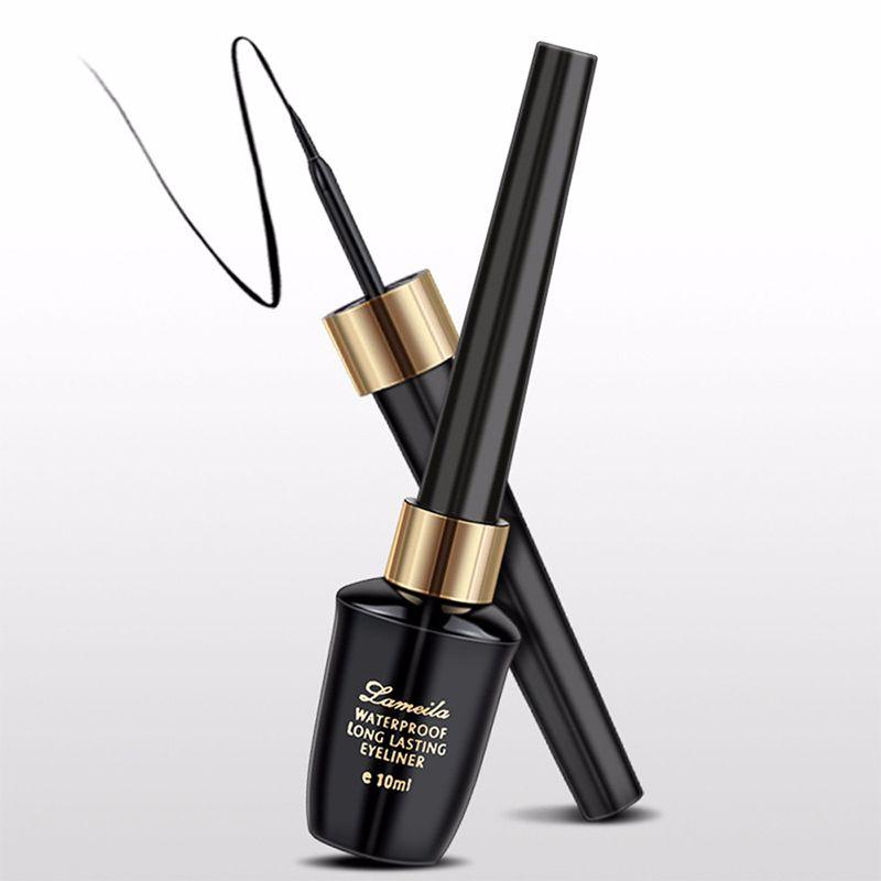 eds lameila new beauty makeup cosmetic black waterproof eyeliner liquid leopard eye liner pen pencil 10ml