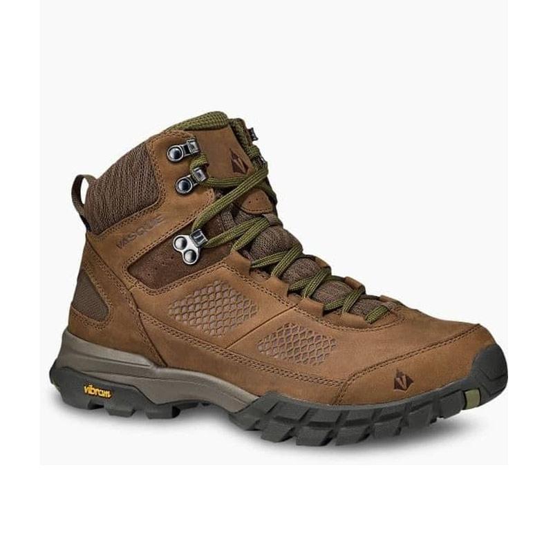 vasque talus at ultradry dark eath avocado sepatu hiking pria