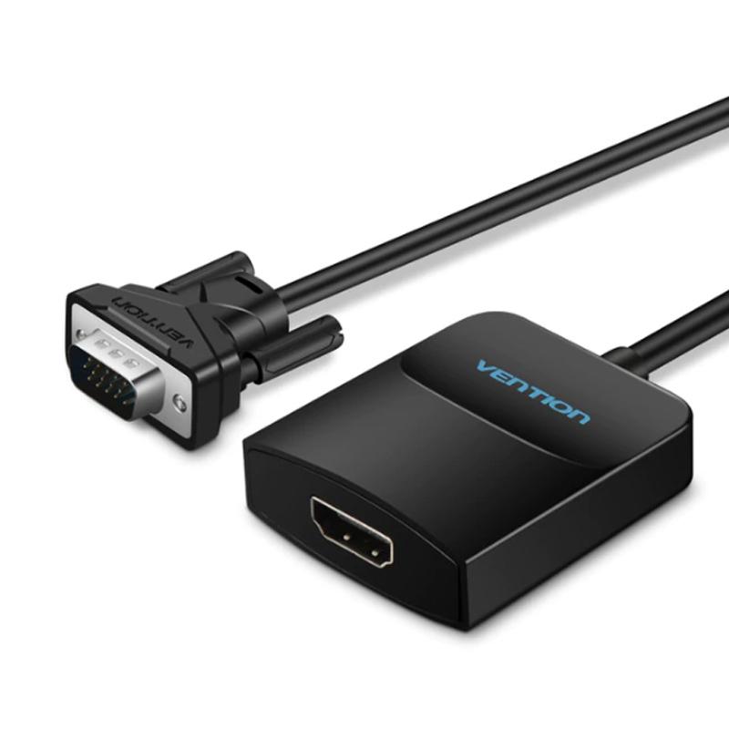 Jual Vention Aceb0 Converter Vga To Hdmi Adaptor With Micro Usb Power Online Agustus 2020 Blibli Com