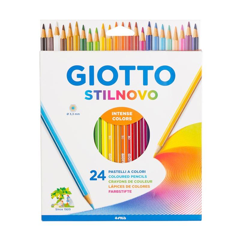 Jual Giotto Stilnovo Cardboard Pensil Warna 24 Colors Online September 2020 Blibli Com