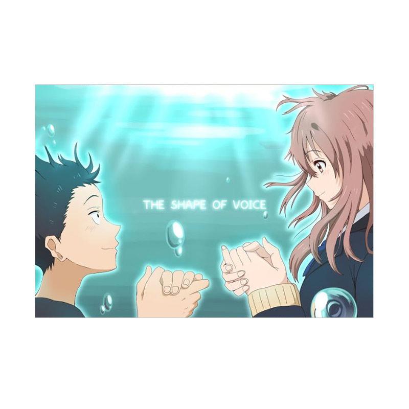 Jual Oem Koe No Katachi Couple Action Figure Poster Anime A3 Online November 2020 Blibli Com