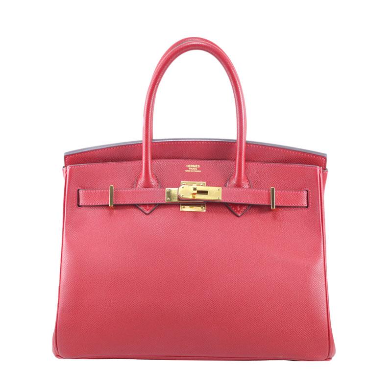 red hermes birkin