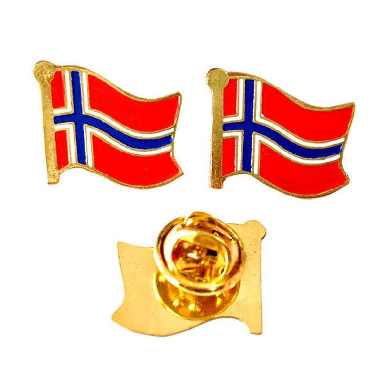 Jual Mulyocreative Pin Bendera Norwegia Bros 2 Pcs Online Oktober 2020 Blibli Com