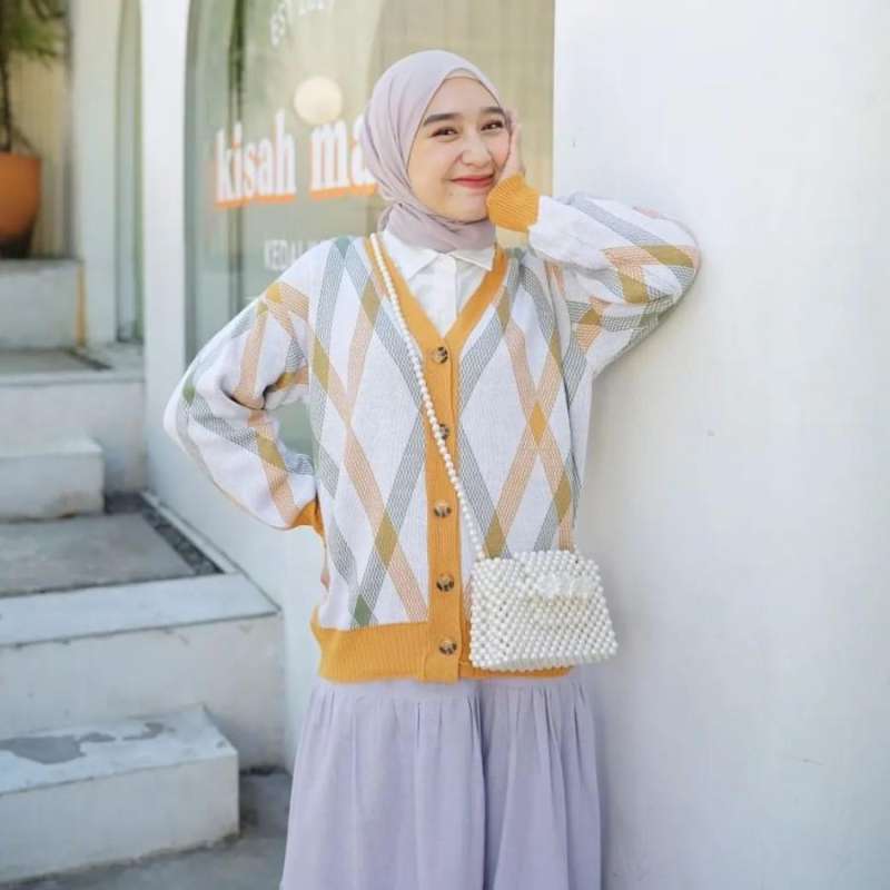 Cardigan muslimah online cheap
