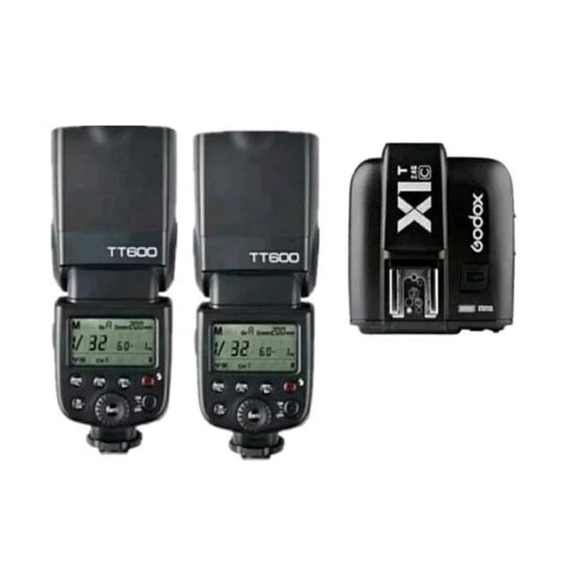godox tt600 flash kamera trigger godox x1t c ttl for canon set bundle