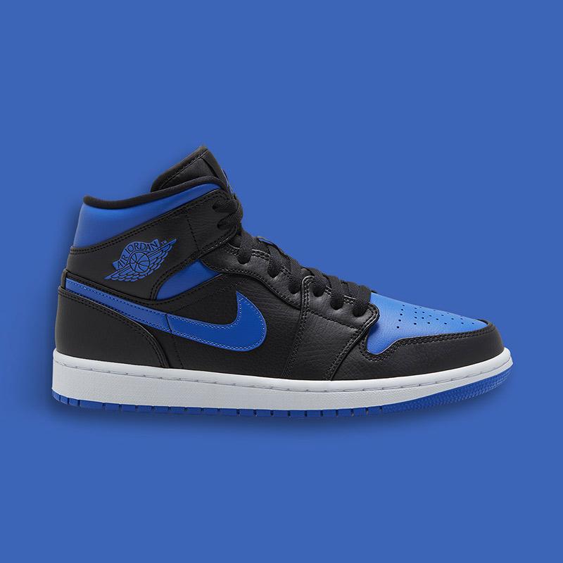 air jordan 1 mid royal blue harga