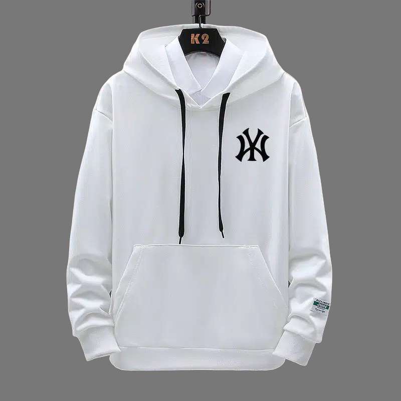 Sweater hoodie putih on sale