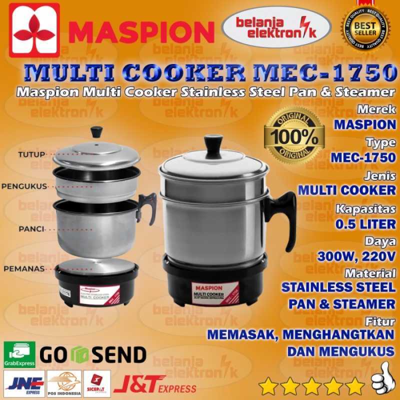 Maspion multi cheap cooker mec 1750