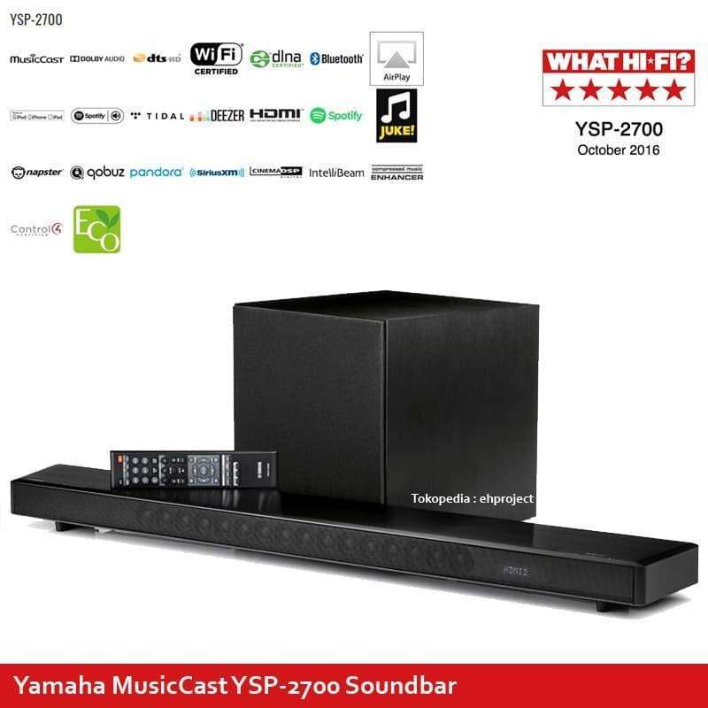 Jual Yamaha MusicCast YSP 2700 Soundbar ORI Garansi Resmi 1 Tahun