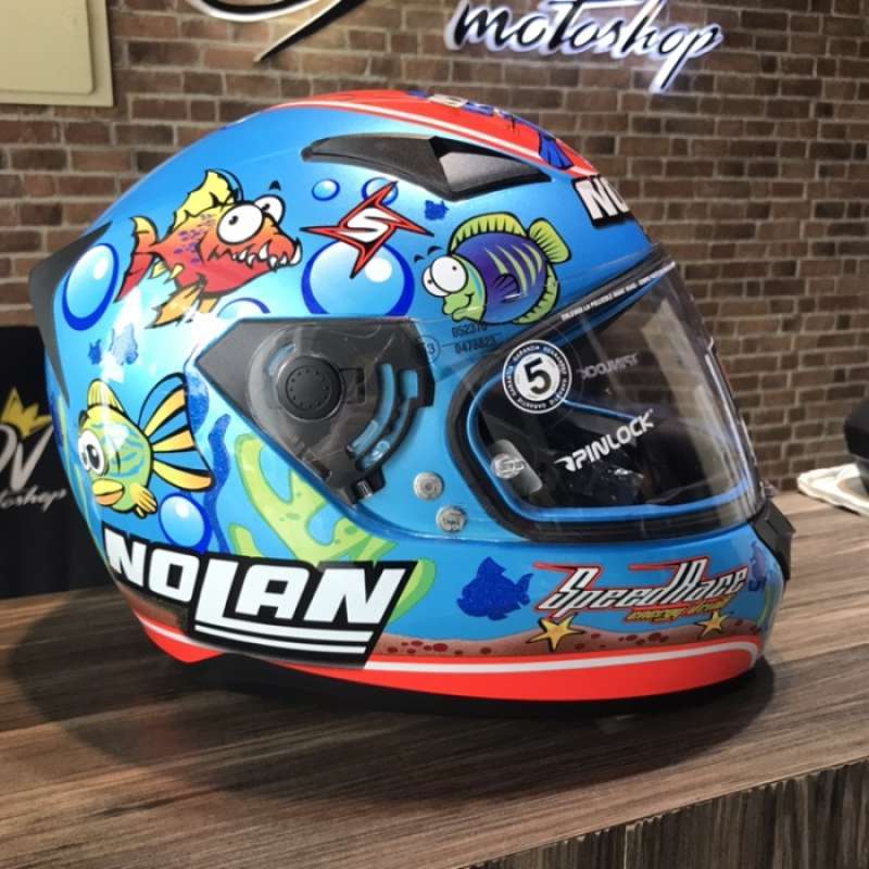 Promo Nolan N605 Melandri Aquarium Diskon 23 Di Seller Motorpart