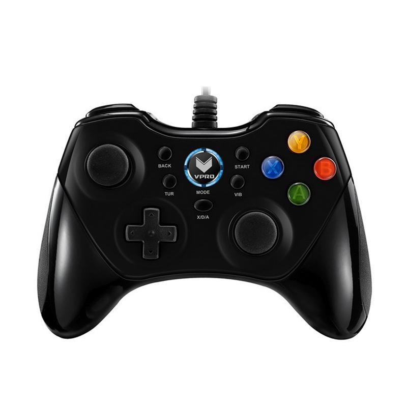 Jual Vpro V600 Portable Usb Wired Game Handle Computer Android Phone Game Gamepad Controller Joystick Online Desember 2020 Blibli