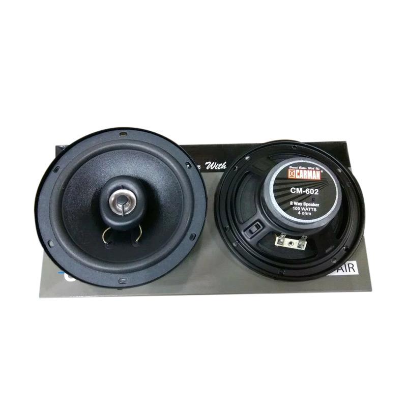 carman cm 602 speaker coaxial audio mobil