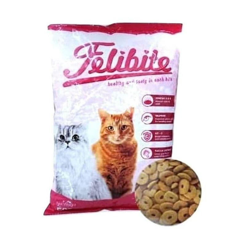 Felibite Cat Kibble Donat Makanan Kucing 500 g