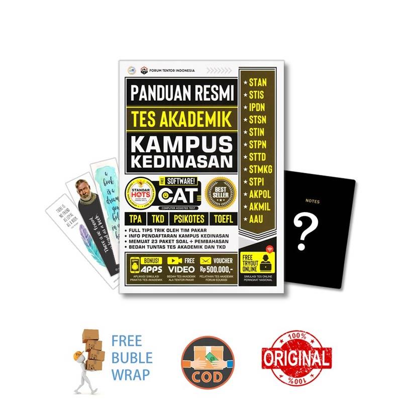 Jual Forum Edukasi Panduan Resmi Tes Akademik Kampus Kedinasan Free Notes Buku Edukasi Online Oktober 2020 Blibli Com