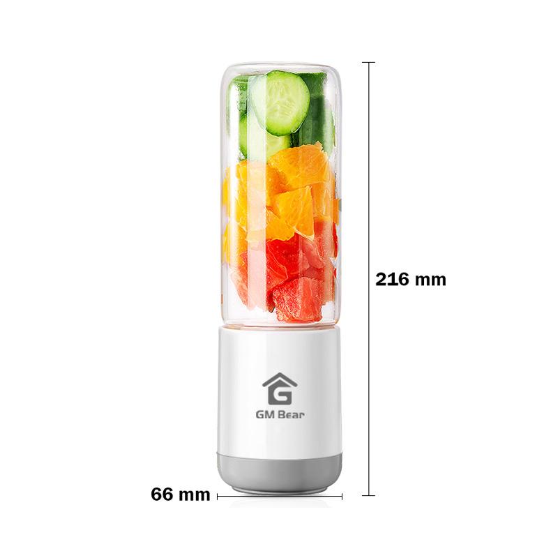 Jual Gm Bear Portable Blender Kaca 4 Mata Pisau Portable Blender Juicer Online Januari 2021 Blibli