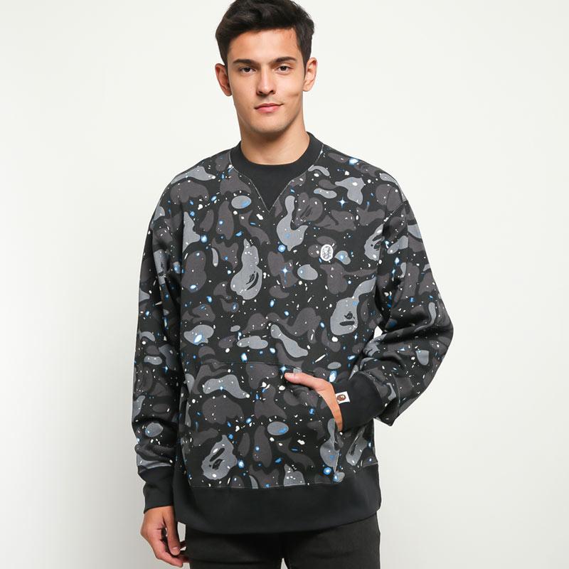 Bape space camo 2025 crewneck