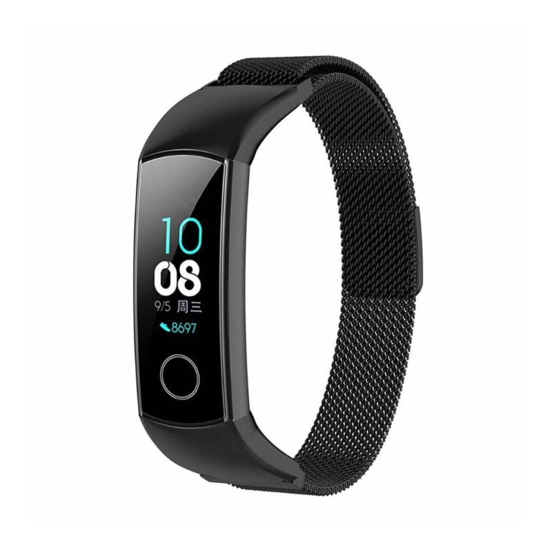 sikai stainless milan strap magnetic bracelet for huawei honor band 5 4