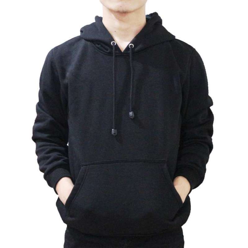 Jaket hoodie polos sales