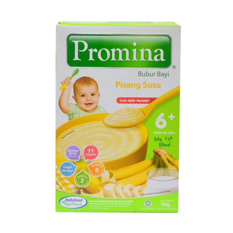 Jual Promina Pisang Susu Bubur Bayi Instan 6 Bulan 120 G Online September 2020 Blibli Com