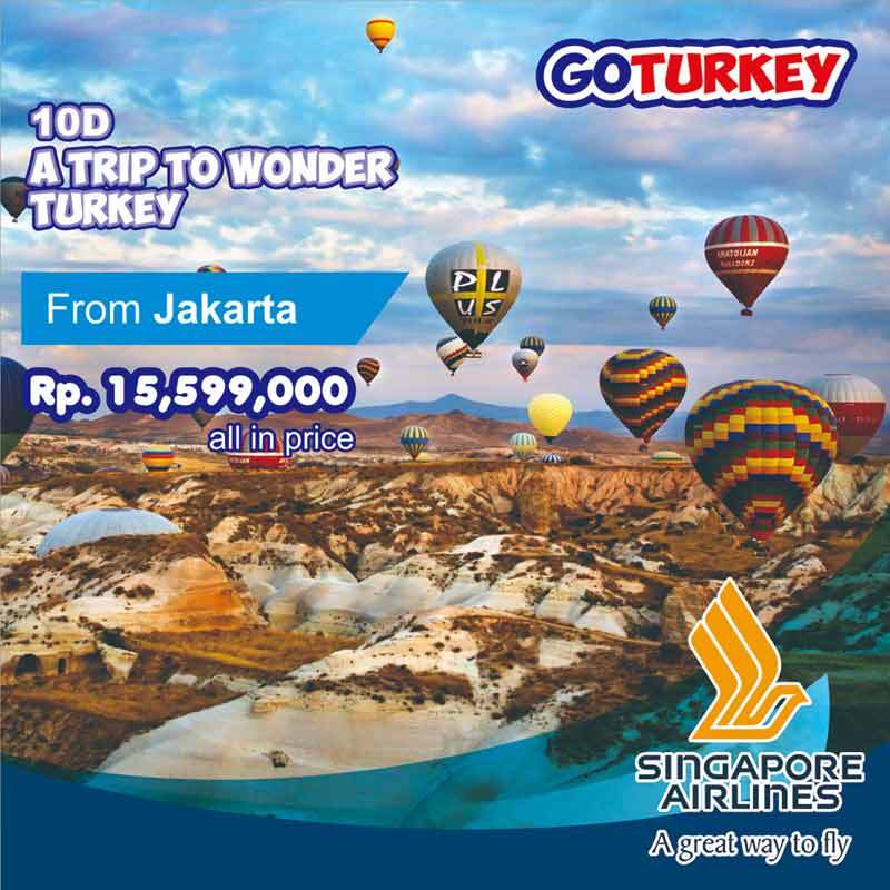 Jual Gochina A Trip To Wonder Turkey Tour Luar Negeri 10d7n Start Jakarta Online Desember 2020 Blibli