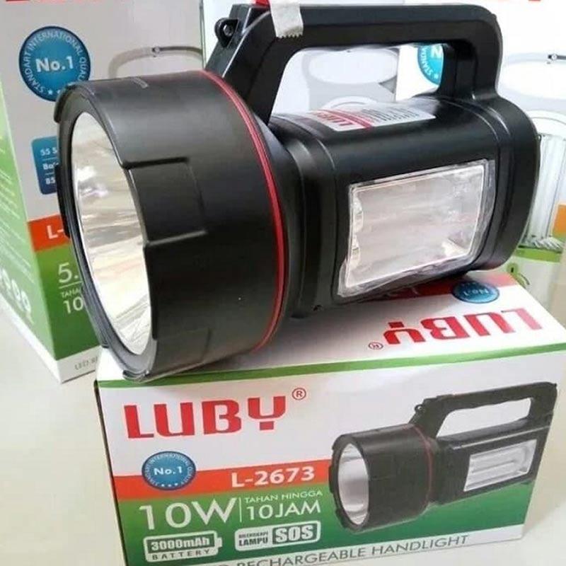 Jual Luby L 2673 Senter Dengan Baterai Charger 10 Watt Online Oktober 2020 Blibli Com