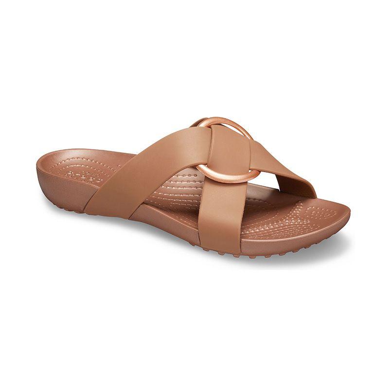 Serena cross top band crocs