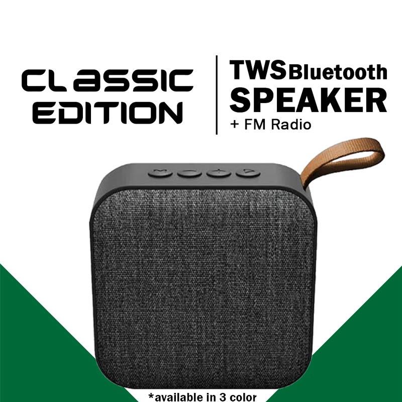 Jual Zemier Classic Edition True Wireless Stereo Bluetooth Speaker Fm Radio Aux Sd Card Usb Online Februari 2021 Blibli