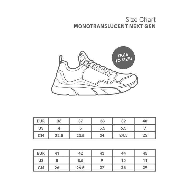 Jual Nah Project Next Gen Mono Translucent Marshmallow Sneaker